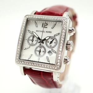 Michael Kors Red Watches for Women on Sale up to 90% Off  display picture 3